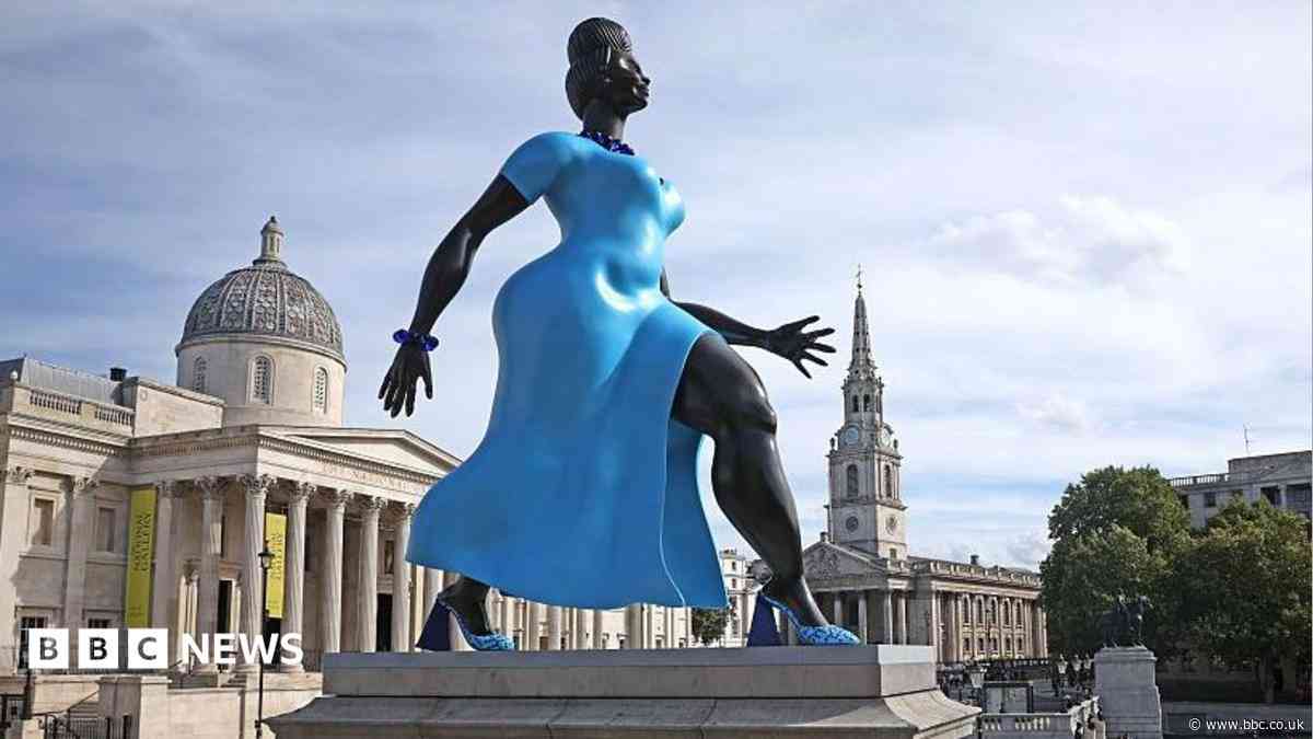 'Everywoman' statue unveiled in Trafalgar Square