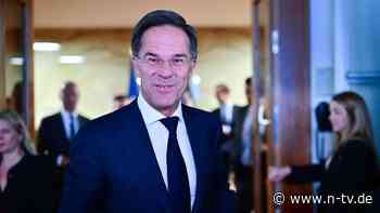 "In sechsten Gang geschaltet": Rutte lobt deutschen Verteidigungsausbau