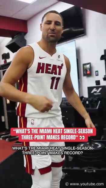 Just got to Miami and already eying history…