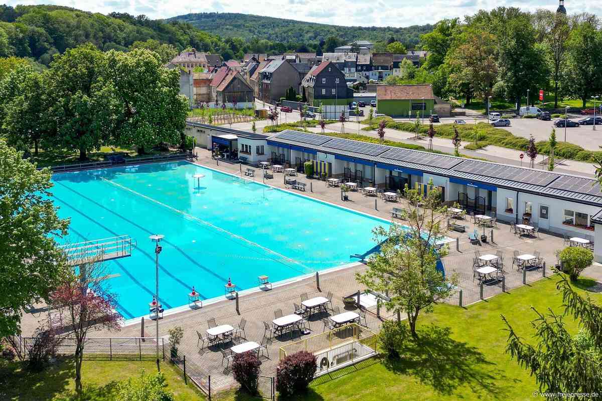 Zum Aufwärmen ins Freibad: Saison in Rochlitz endet am Sonntag