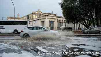 Unwetter in Italien: Frau stirbt in Auto – Touristen brechen Urlaub ab
