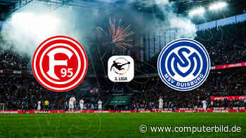 Fortuna Düsseldorf gegen MSV Duisburg: 3. Liga live und gratis sehen im TV und Stream