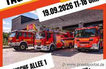 FW-Erkrath: Tag der offenen Tür in der Feuer- und Rettungswache in Erkrath-Hochdahl
