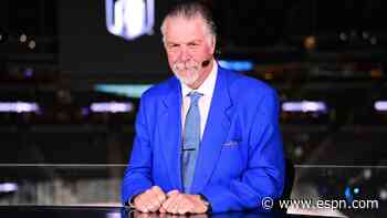 Remembering Barry Melrose, 'the unquestioned face and voice of hockey in the U.S.'