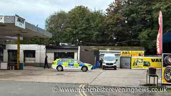 Emergency services descend as Prestwich car wash worker sustains 'life-changing' injuries