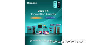 Hisense Celebrates Multiple Innovation Awards and Technology Milestones at IFA 2026