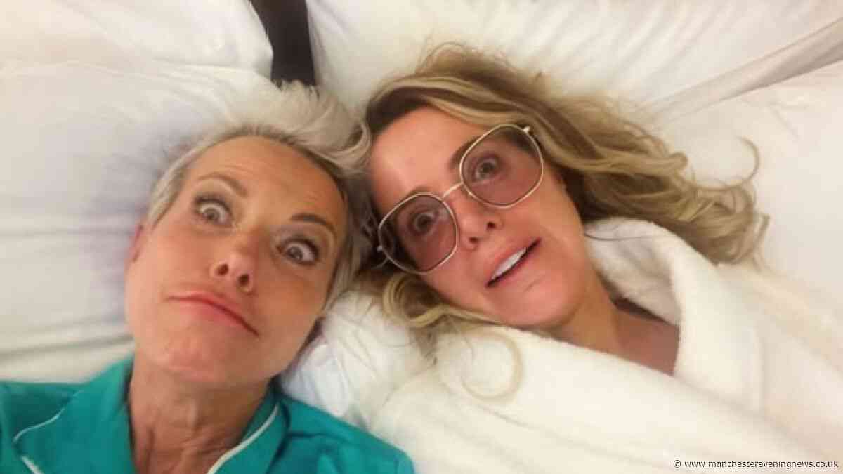 Coronation Street's Sally Carman gives glimpse at awards 'after party' with fan-favourite co-star