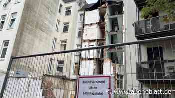 Halb abgerissenes Haus an der Holstenstraße: Hier soll sich jetzt etwas tun