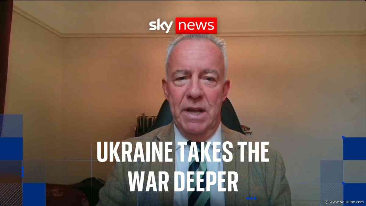 Ukraine claims 'deepest strike of the war' | Sean Bell analysis