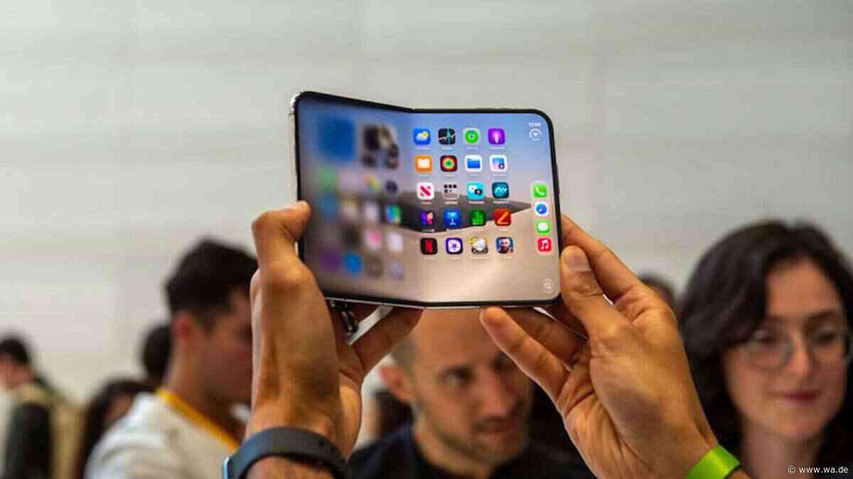 Apple stellt erstes faltbares iPhone vor – und es ist teurer als Samsungs Falt-Flaggschiff