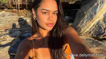 Model behind leaked TikTok DMs that ended Demons star Kysaiah Pickett's five-year relationship is revealed - as details emerge about the high school romance he could never let go of
