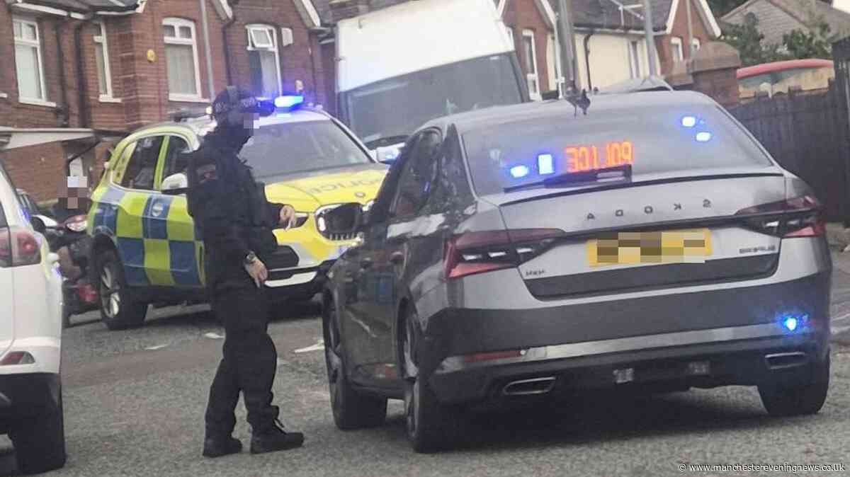 Armed police storm Rochdale after man seen 'driving with gun'