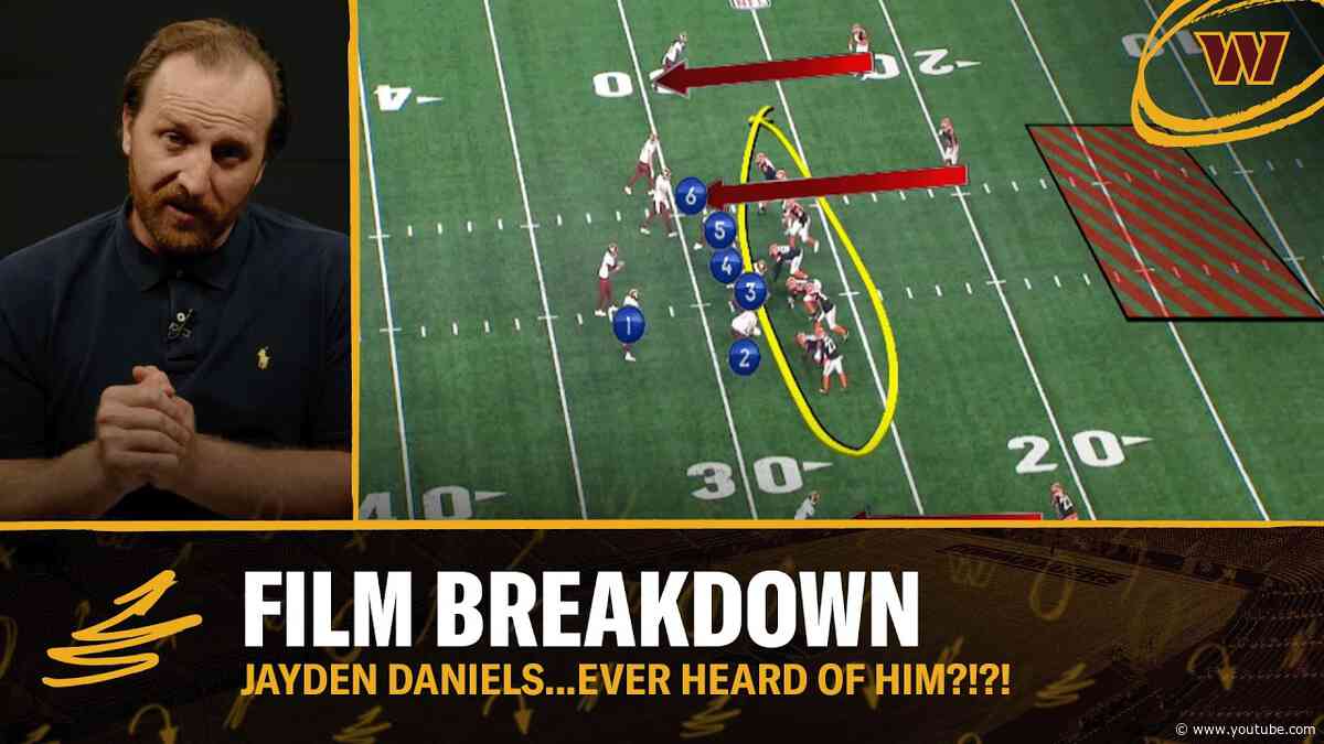 🔥 THE FILM DON’T LIE: Jayden Daniels Is ELITE… AND STILL RISING! | Film Breakdown | Commanders | NFL
