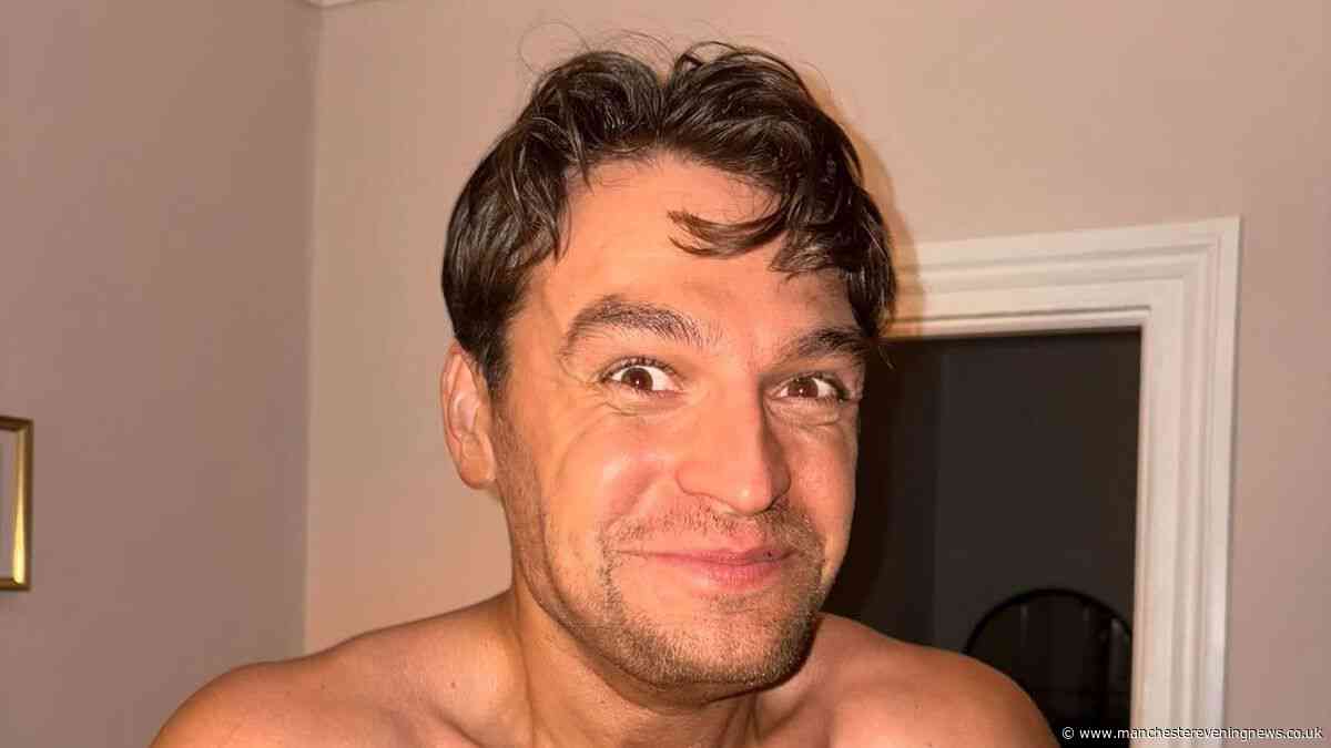 Emmerdale's Lawrence Robb gives first look at Strictly transformation as fans make same joke