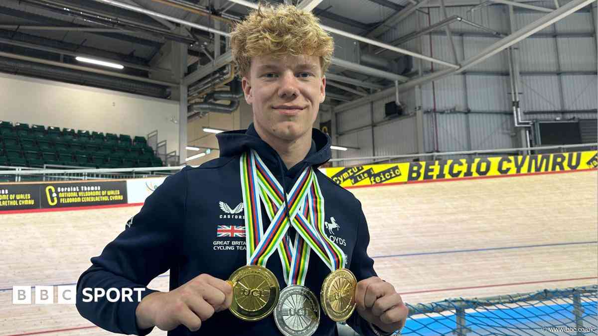 Welsh teenager follows lead of Olympic great Kenny