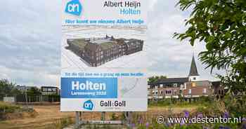 Albert Heijn wil langer op de tijdelijke locatie in Holten blijven, nieuwbouw is nog niet begonnen