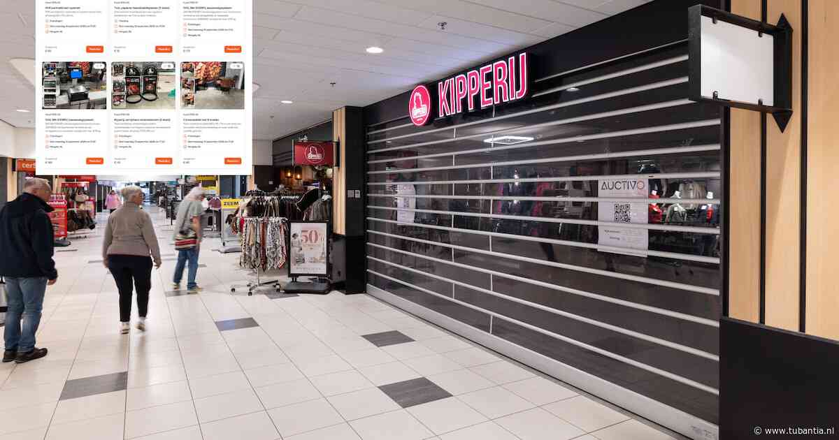 Volledige inventaris van Kipperij in Hengelo op een veilingsite, reden sluiting onbekend