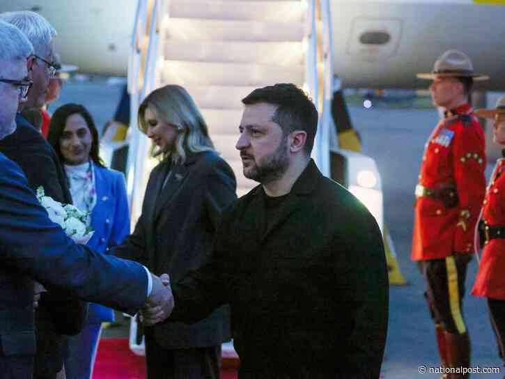 Ukrainian President Volodymyr Zelenskyy to meet with Carney and cabinet in Banff