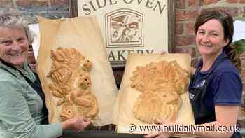 Harvesting donations for the Daisy Appeal as family of organic bakers prepare special breads for the season