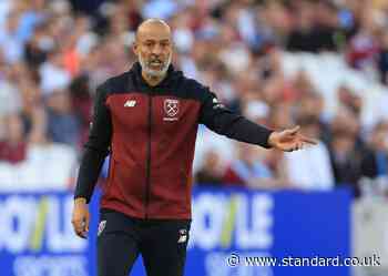 West Ham handed major injury boost as Nuno Espirito Santo reveals latest