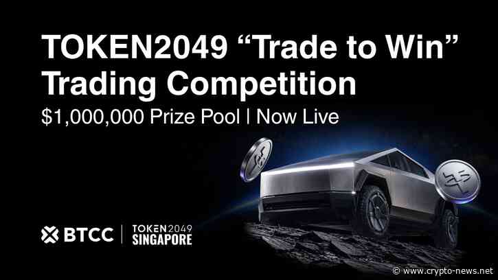 BTCC Exchange Launches $1M “Trade to Win” Competition Ahead of TOKEN2049, with Tesla Cybertruck as Top Prize