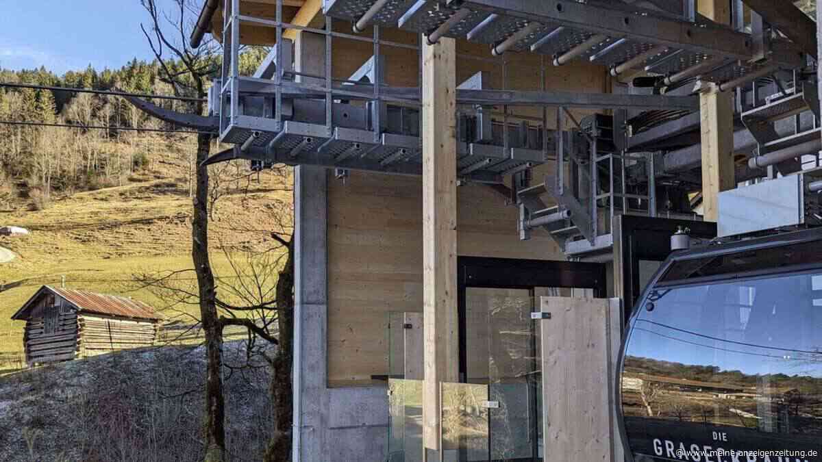 Nur wer die Seilbahn nimmt, entspannt in diesem Hotel
