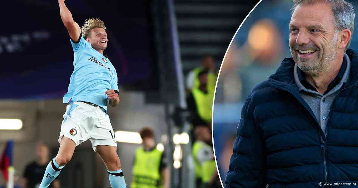 Maurice Steijn in Camp Nou op de banken voor zoon Sem: ‘Dat maakte dit gezinsuitje nog onvergetelijker’