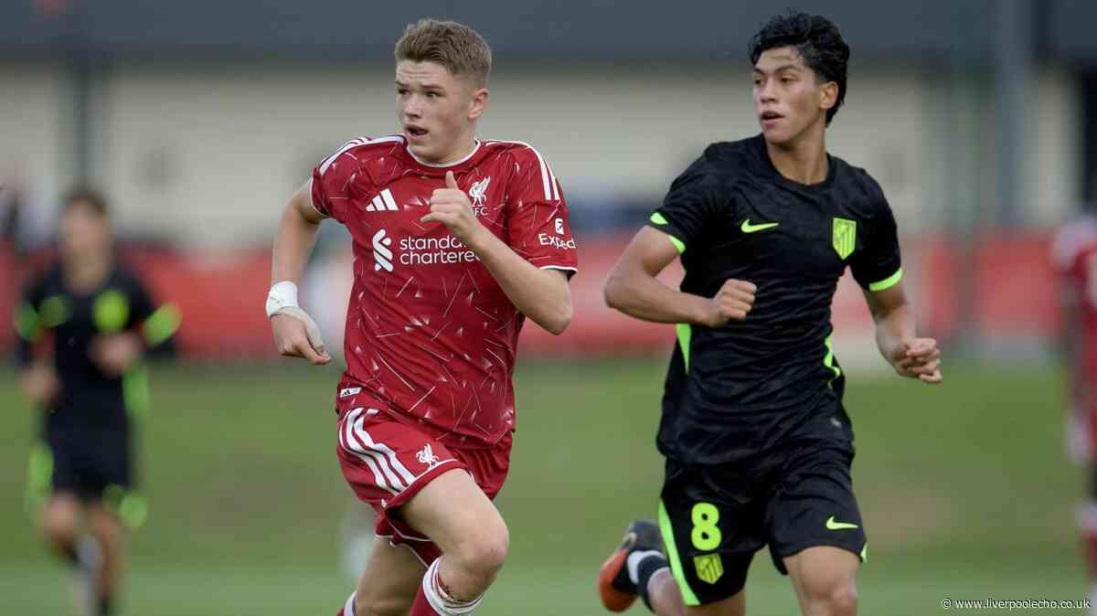 'Future is very bright' - 15-year-old Luca Eden hailed after becoming Liverpool record breaker