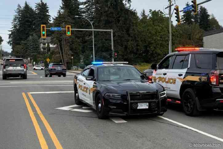 Motorcyclist sustains life-threatening injuries in Abbotsford collision
