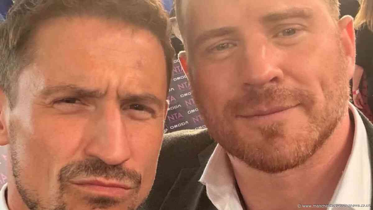 Coronation Street's Jonathan Howard in reunion with EastEnders star after 21 years after working together
