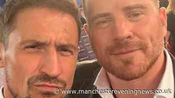 Coronation Street's Jonathan Howard in reunion with EastEnders star after 21 years after working together