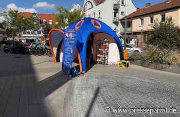 FW Weinheim: Bundesweiter Warntag: Feuerwehr Weinheim informiert auf dem Dürreplatz