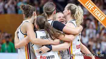 Belgien gegen Deutschland heute live: Gelingt den DBB-Frauen die Überraschung?