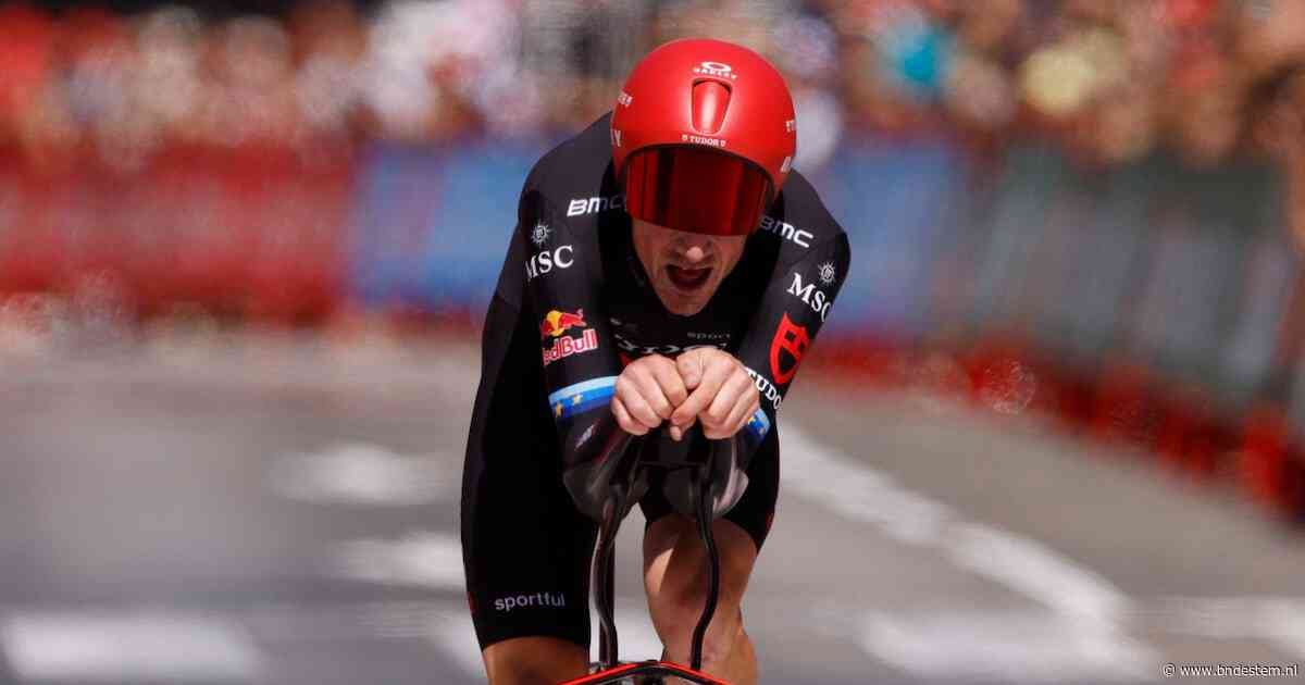LIVE Vuelta | Spannende dag in strijd om rood: Mas en Roglic onderweg in tijdrit, Küng voorlopig de snelste