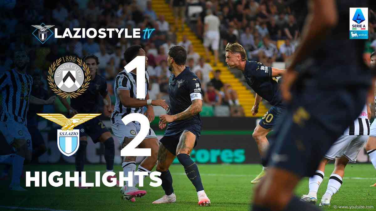 📽️ HIGHLIGHTS | SERIE A ENILIVE, UDINESE-LAZIO 1-2
