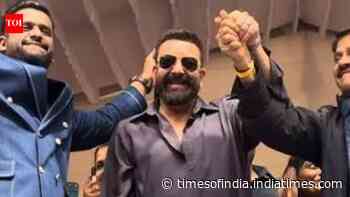 Sanjay Dutt calls minister Pratap Sarnaik. starts with saying 'Jai Maharashtra'