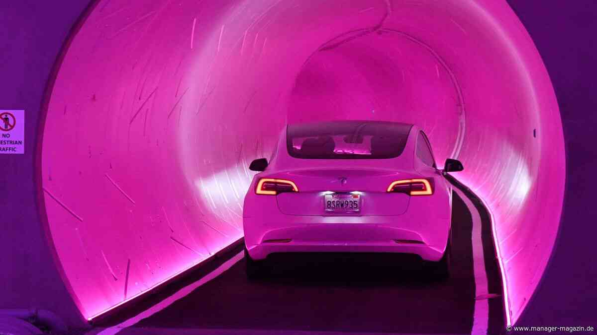 Musks Tunnelfirma Boring Company sammelt 3 Milliarden Dollar ein