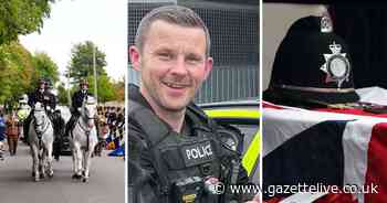 Moving moments captured in 30 pictures of hero officer Tom Clough's funeral