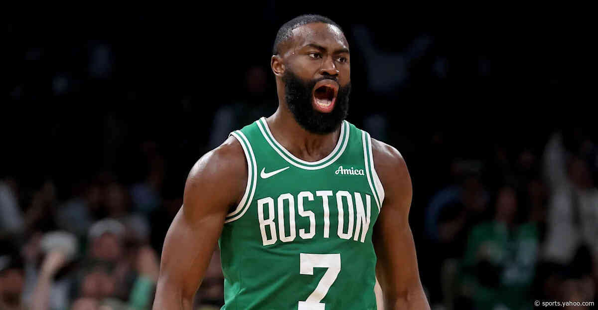 NBA superstar Jaylen Brown takes boxing match in Nigeria with zero prep