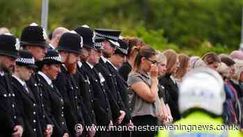Police and Army veterans gather for A66 crash officer’s funeral