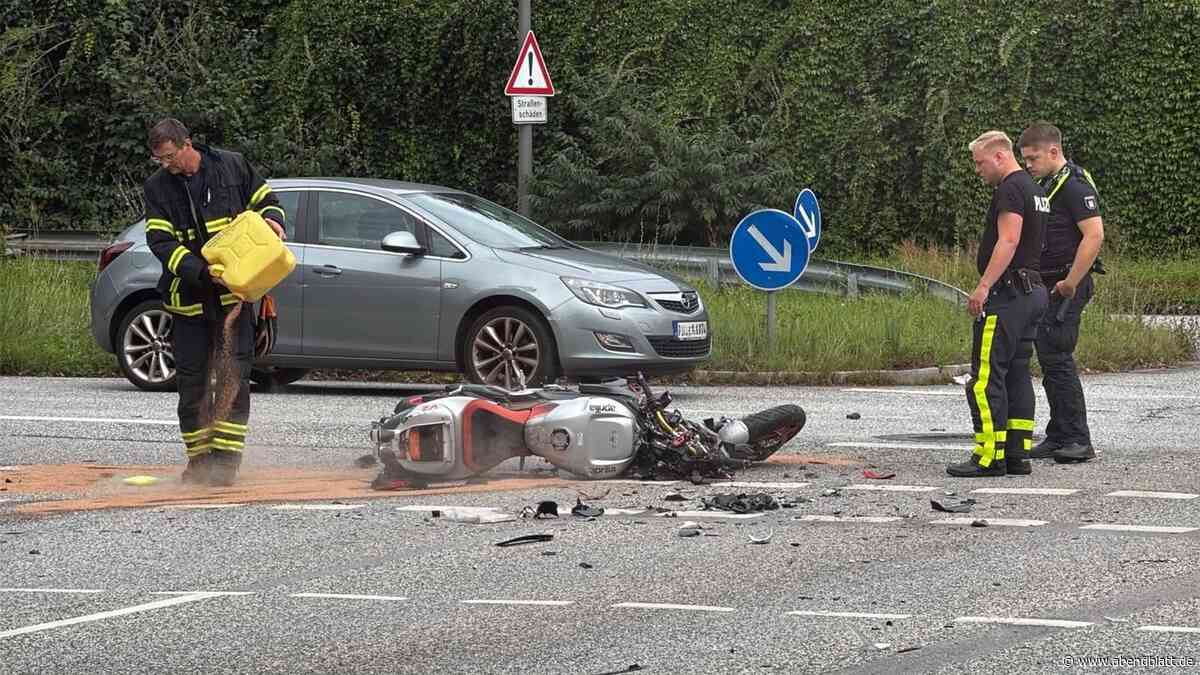 Motorradfahrer stirbt bei Unfall auf dem Nettelnburger Landweg