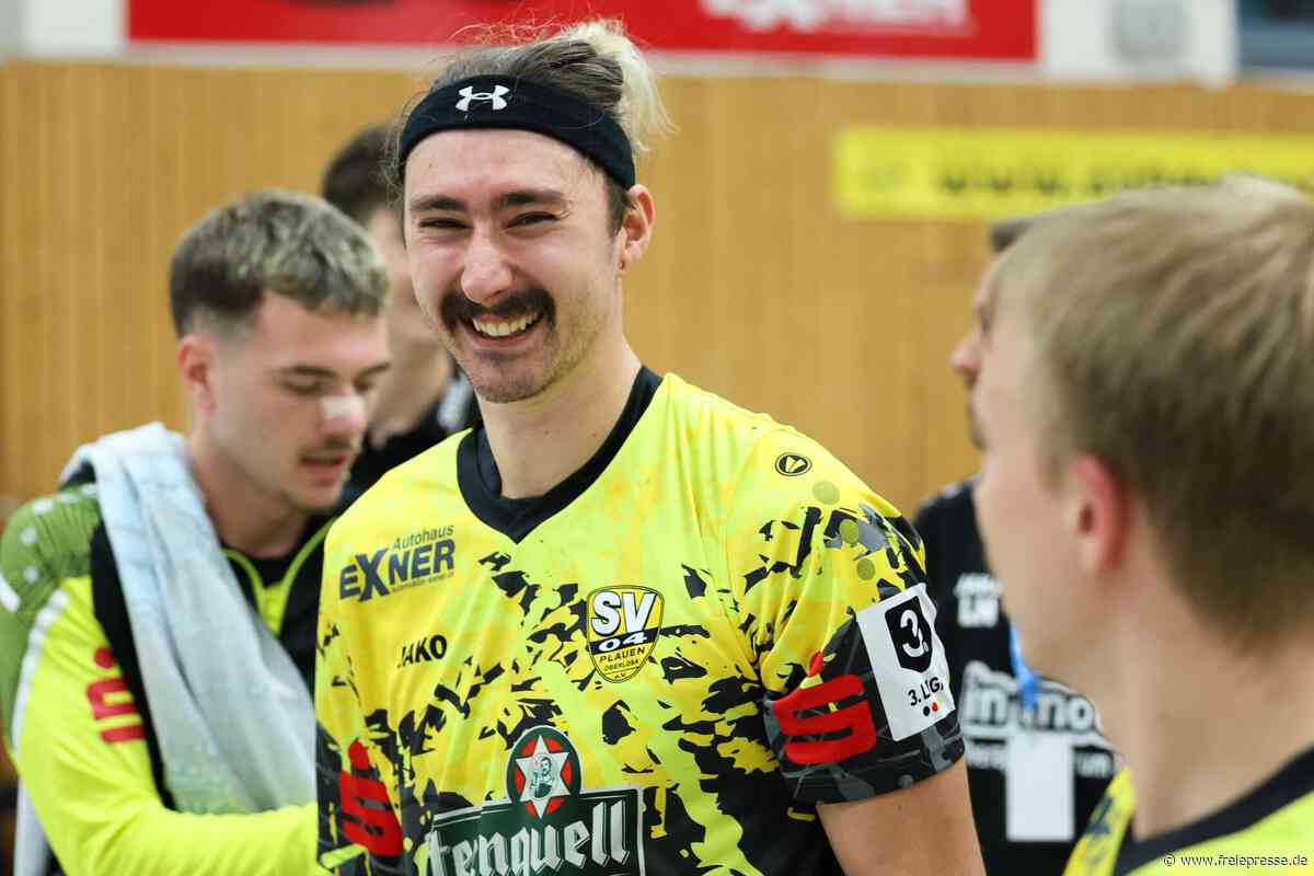 Oberlosaer Eigengewächs hat richtig Spaß an Drittliga-Handball