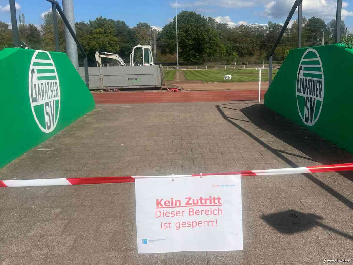 Sportanlage Garath immer noch gesperrt