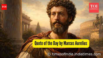 Quote of the Day by Marcus Aurelius, "Think of yourself as dead, you have lived your life, now take..."