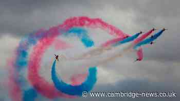 Iconic Red Arrows and Spitfires to fly over Cambridgeshire  - exact times and more