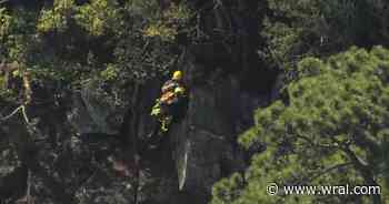 On cam: Raleigh man reported missing on Labor Day rescued from rocks along Haw River