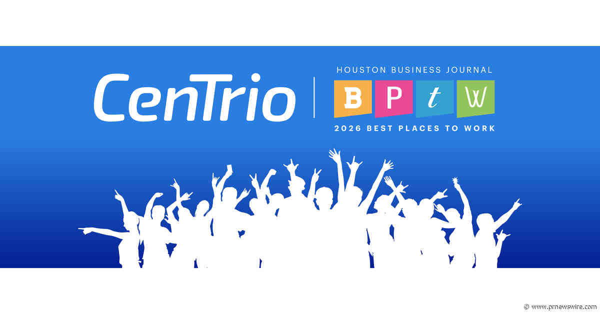 CenTrio Selected as a Houston Business Journal Best Place to Work