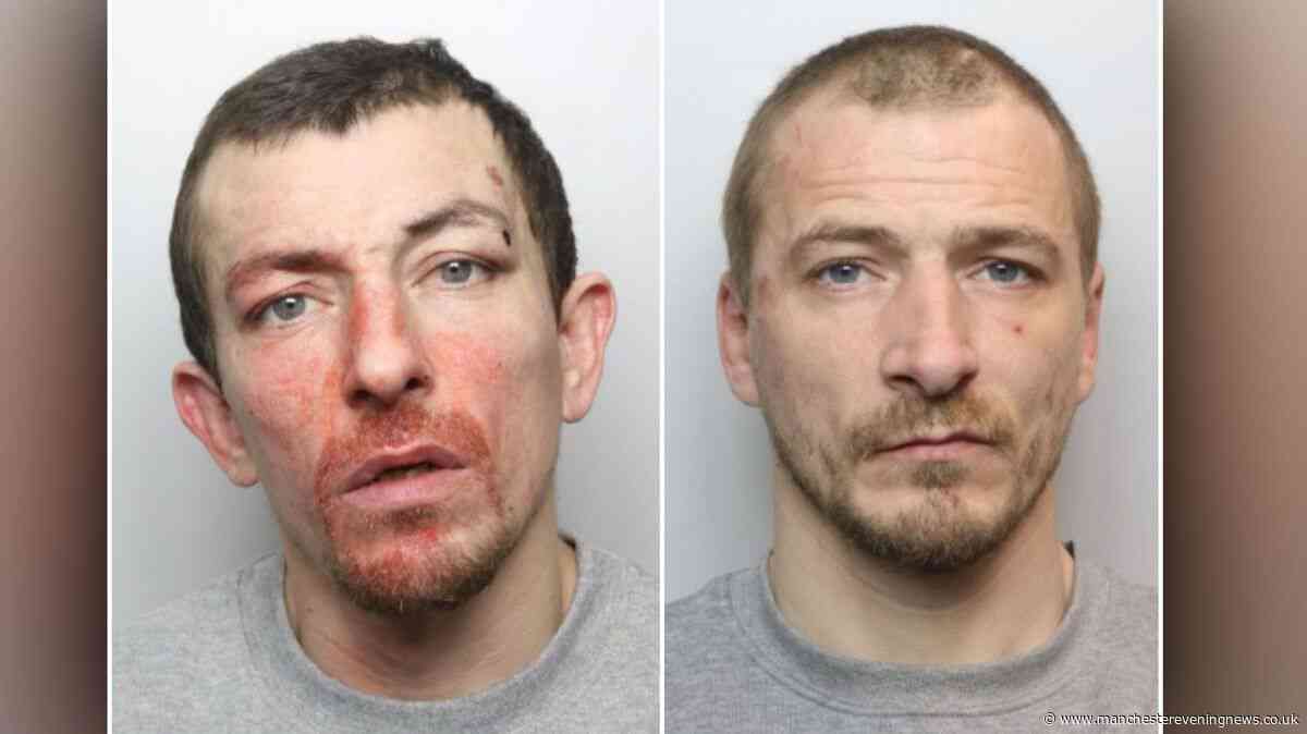'Dangerous' brothers in the dock following 'absolutely brutal' attack - before one decides he can't behave and goes back to the cells