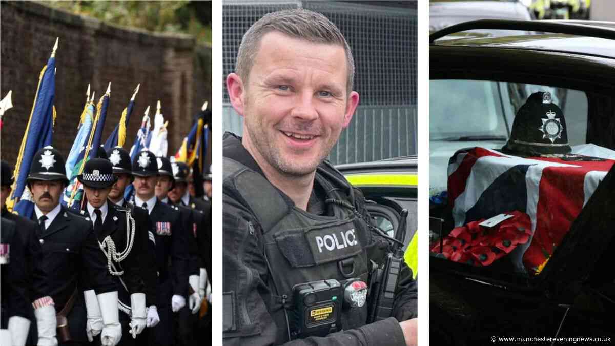 Hundreds gather for emotional PC Tom Clough funeral after A66 crash