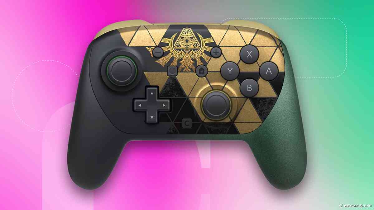 Keep an Eye on These Retailers if You’re Hoping to Preorder the Zelda 40th-Anniversary Switch 2 Pro Controller